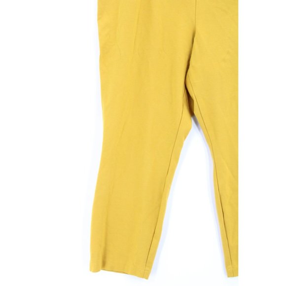 Jules & Leopold Pants Womens Plus Gold High Rise Pull On Polyester Blend 20W - Picture 5 of 9